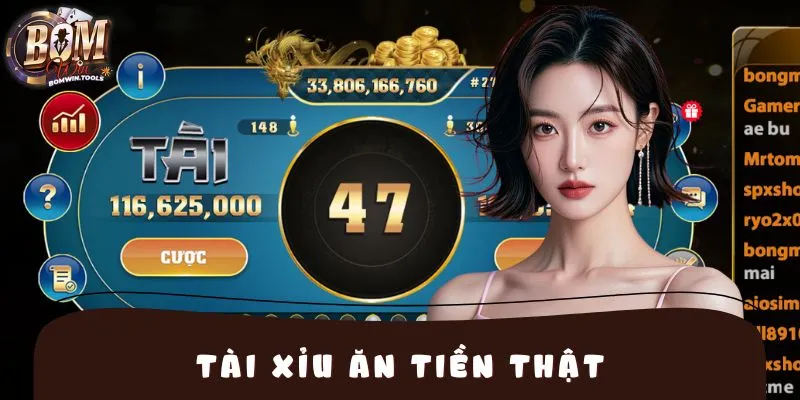 Tài Xỉu Ăn Tiền Thật BOMWIN – Bí Quyết Dễ Thắng Cực Đỉnh