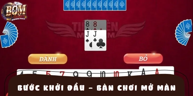 Click vào bàn cược và bắt đầu ván game bài đỉnh cao
